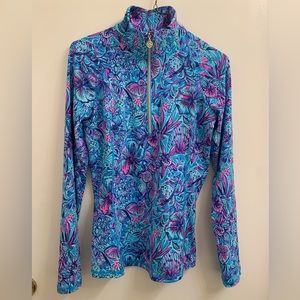 Meryl x Lilly Pulitzer UPF 50 Luxletic Justine Pullover